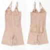 Nude full body shapewear with adjustable straps